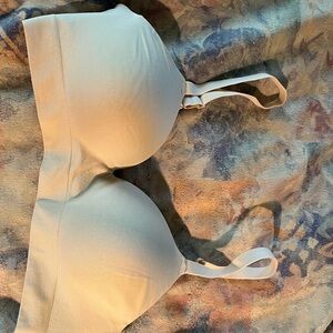 Truekind Tan Seamless Bra with Adjustable Straps